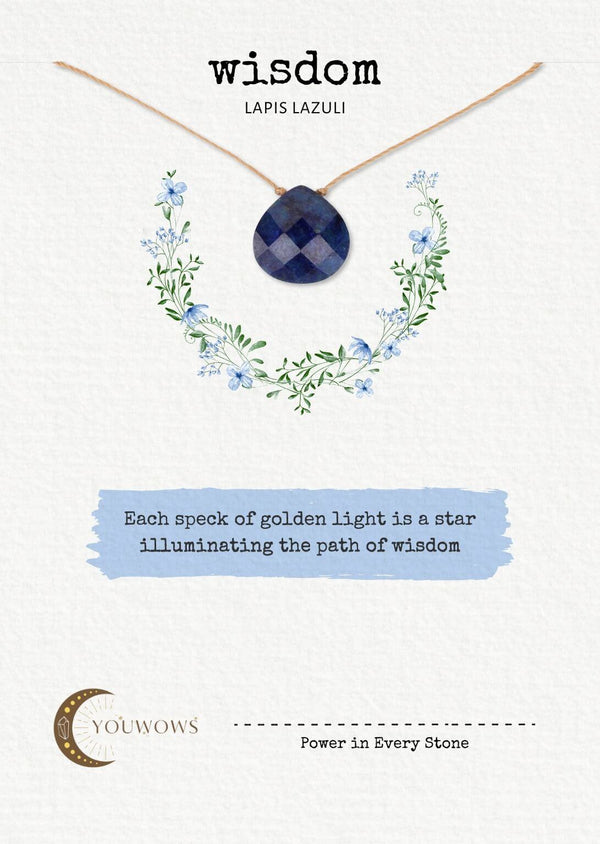 Lapis Lazuli Enlightenment Necklace For Wisdom