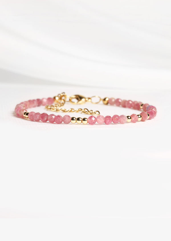 Genuine Peace Pink Tourmaline Bracelet