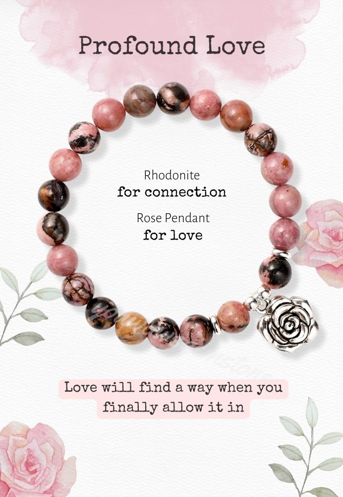 Rhodonite Energy Bracelet