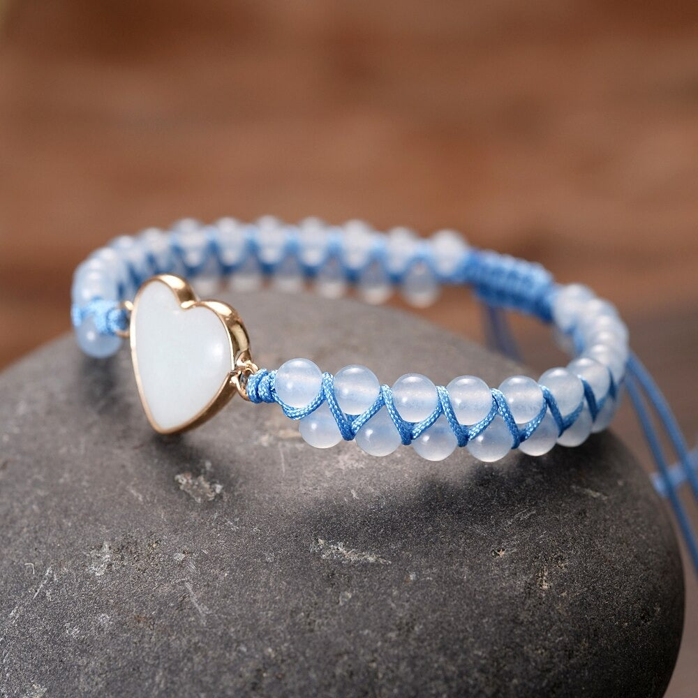 Heart of the Sea Blue Jasper Bracelet