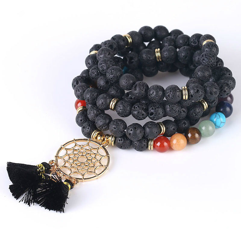108 Bead Dreamcatcher Bracelet/Necklace