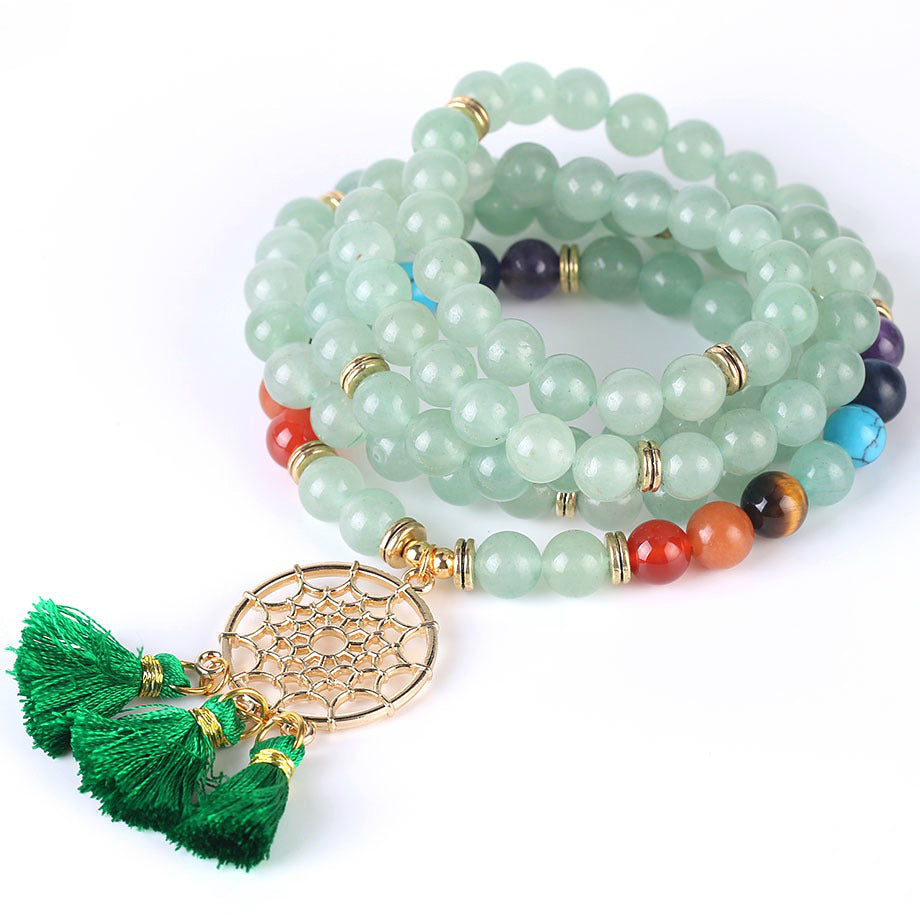 108 Bead Dreamcatcher Bracelet/Necklace