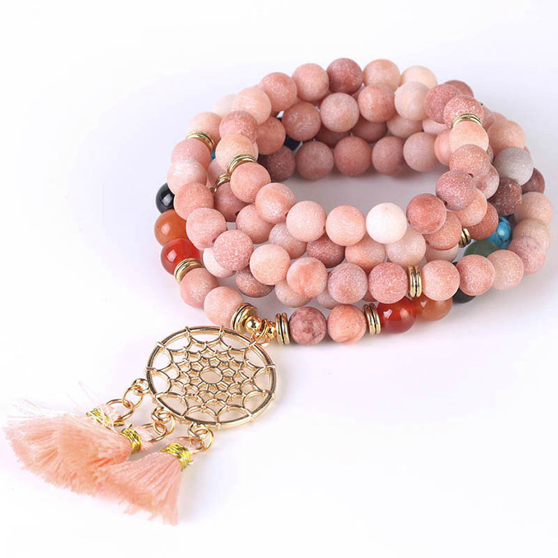 108 Bead Dreamcatcher Bracelet/Necklace