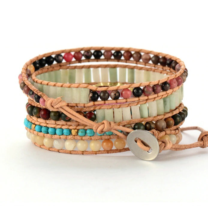Worry-Free Druzy Wrap Bracelet