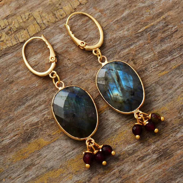 Northern Nights Labradorite Dangle Earrings