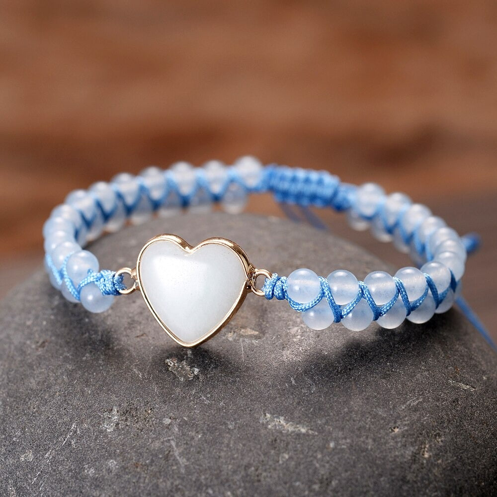 Heart of the Sea Blue Jasper Bracelet