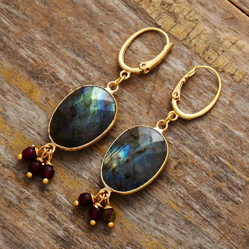 Northern Nights Labradorite Dangle Earrings