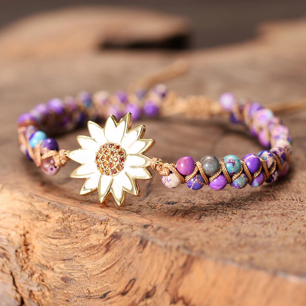 Everything's Coming Up Daisy Turquoise Bracelet