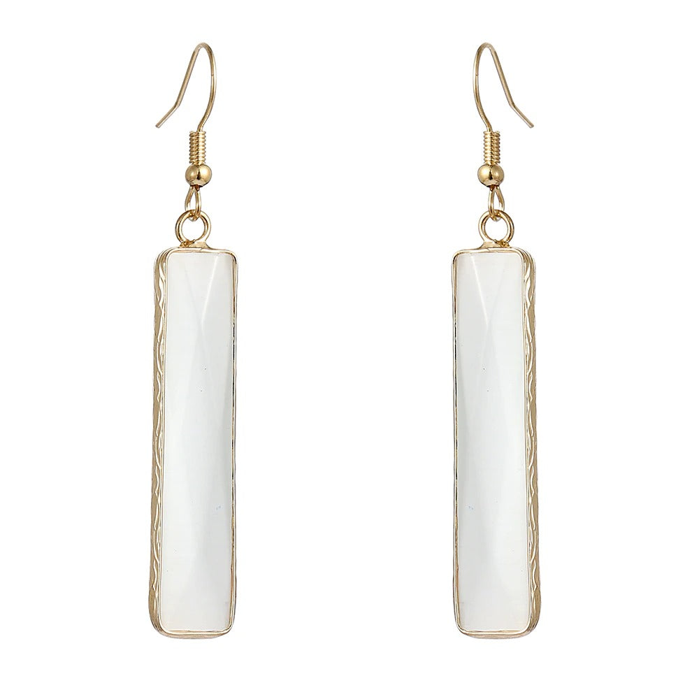 Eleant Moonstone Dangle Earrings - youwows