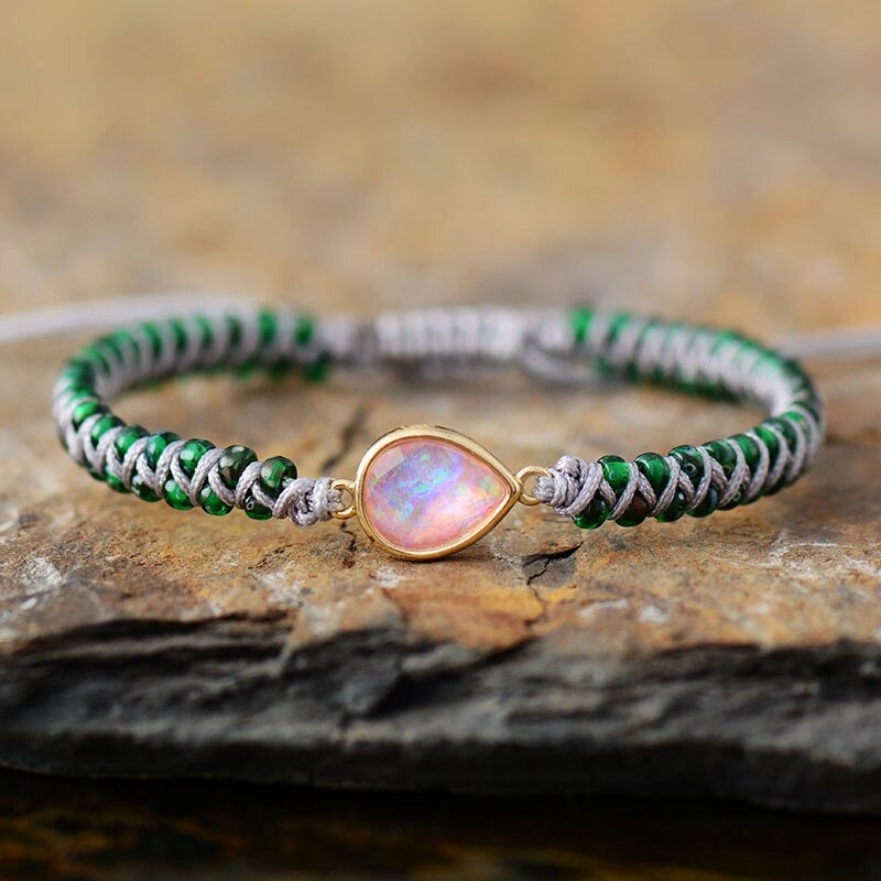 Boho Love Opal Charm Bracelets