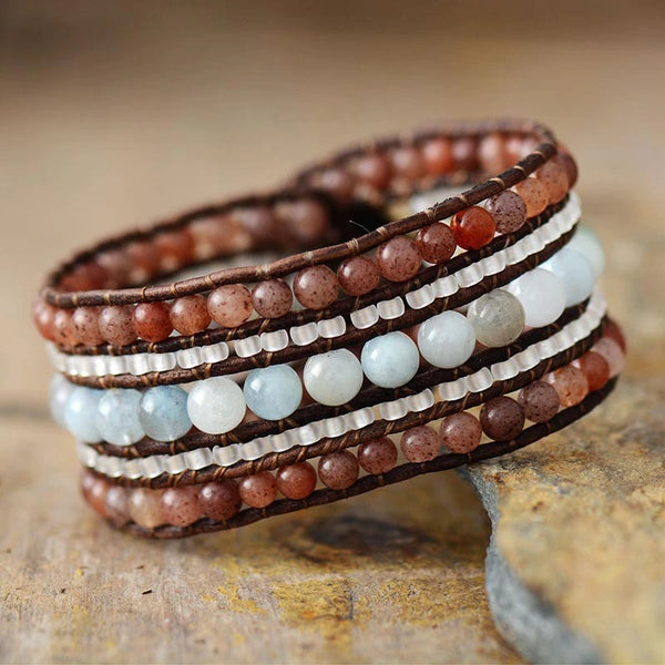 New Rare Sight Crystal Beads Bracelet