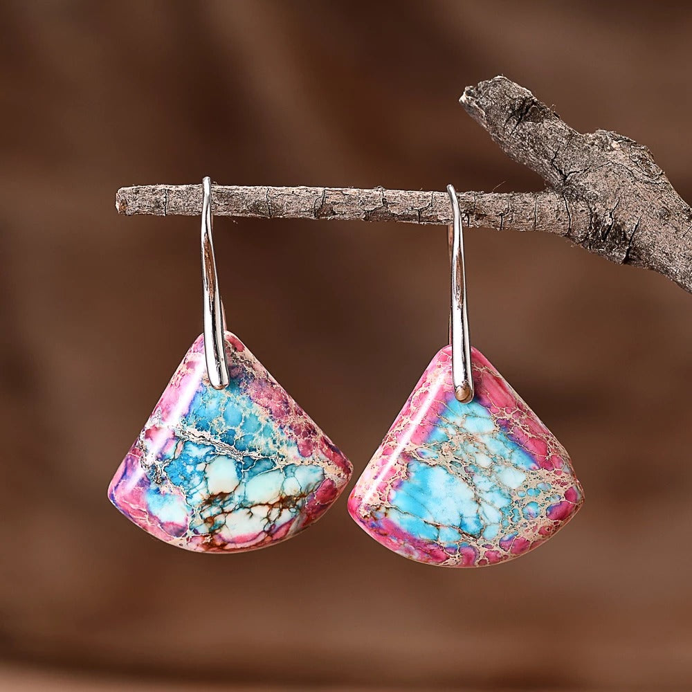 Echo Jasper Drop Earrings
